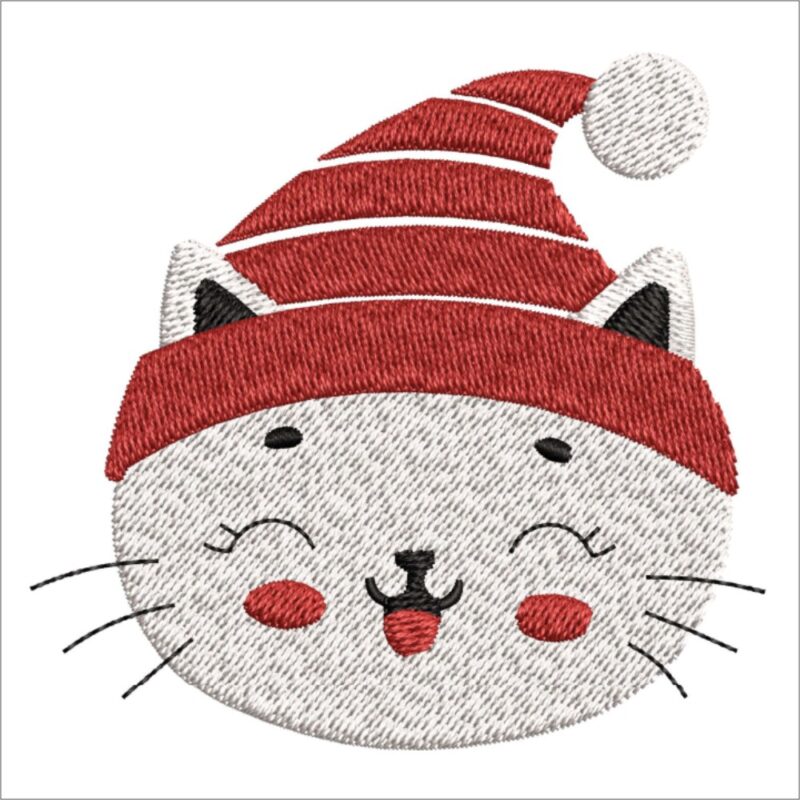 Cat with Beanie