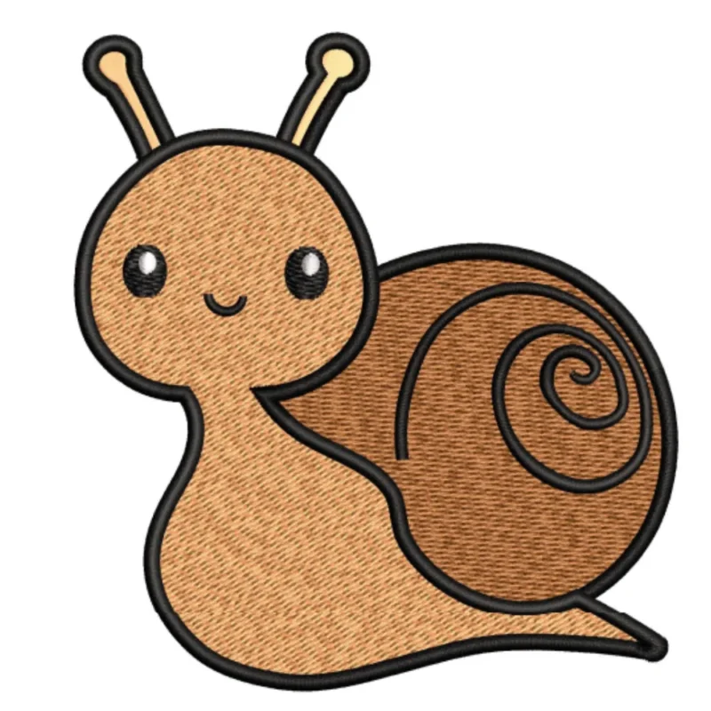 Snail Design for Stunning Embroidery Patterns