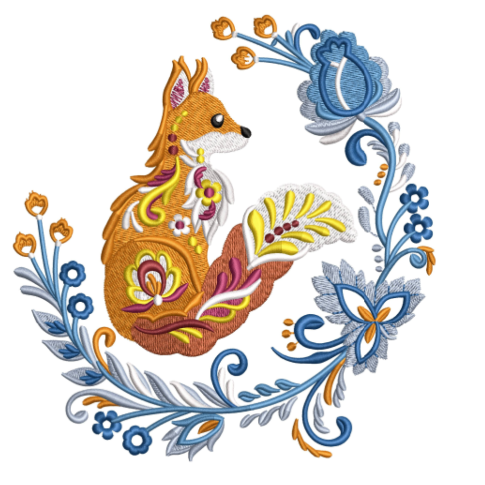 Floral Fox
