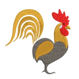 rooster embroidery designs free​