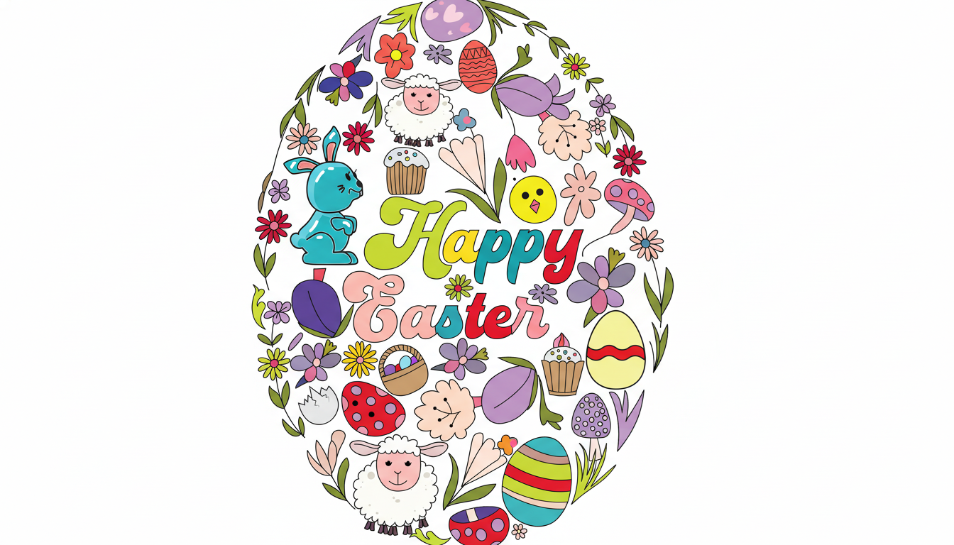 Happy easter egg-2 Happy easter egg