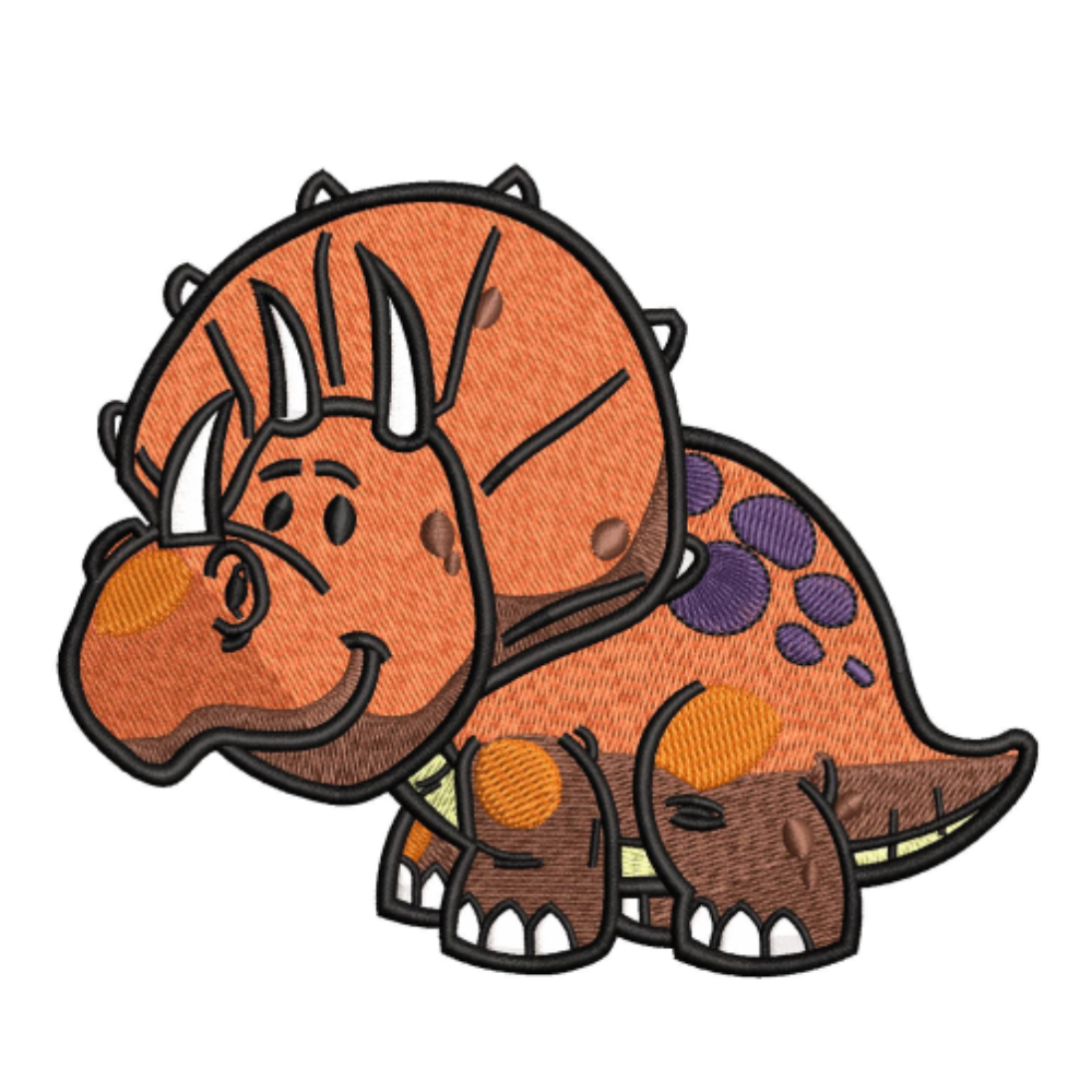 Orange Dino
