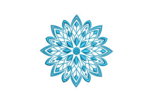 Radiant Petal Mandala – Machine Embroidery Design